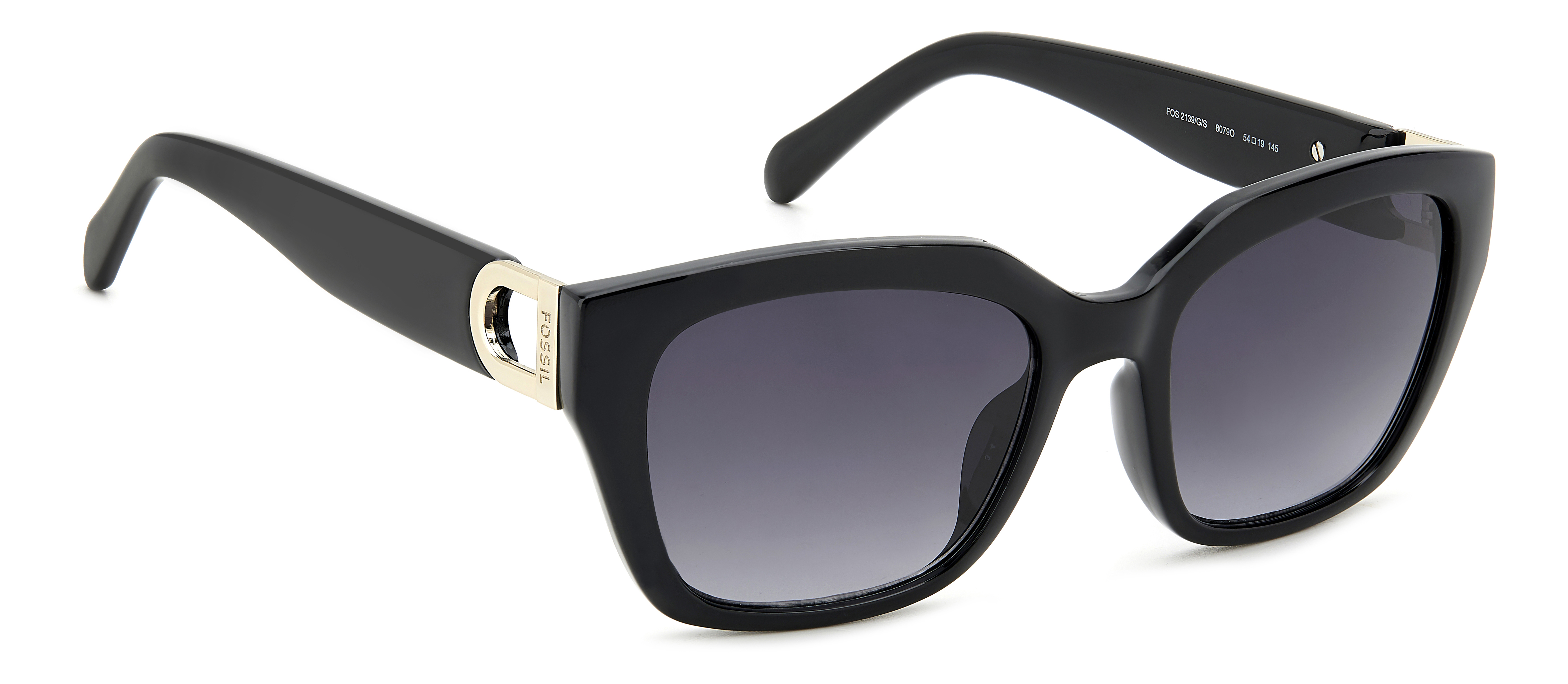 FOSSIL FOS 2139/G/S 807 BLACK 54/19/145 Women's Sunglasses | eBay